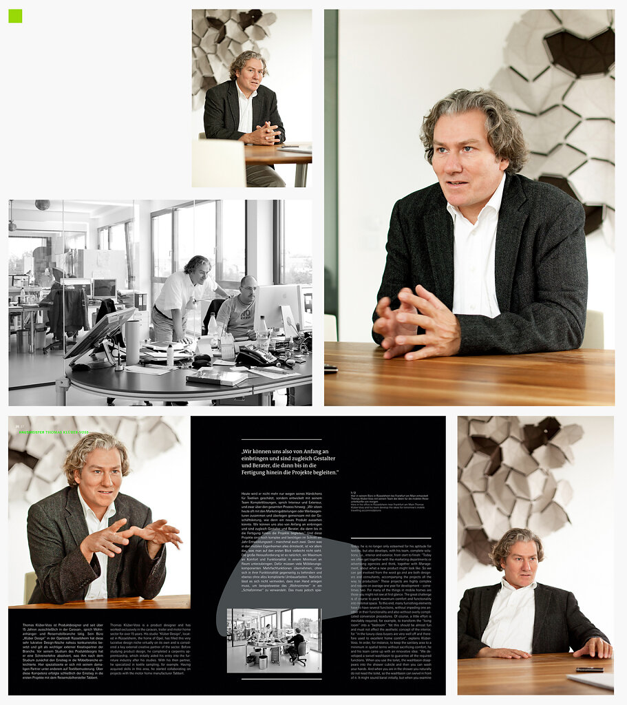 Interview Thomas Klüber-Voss for »Outlook«